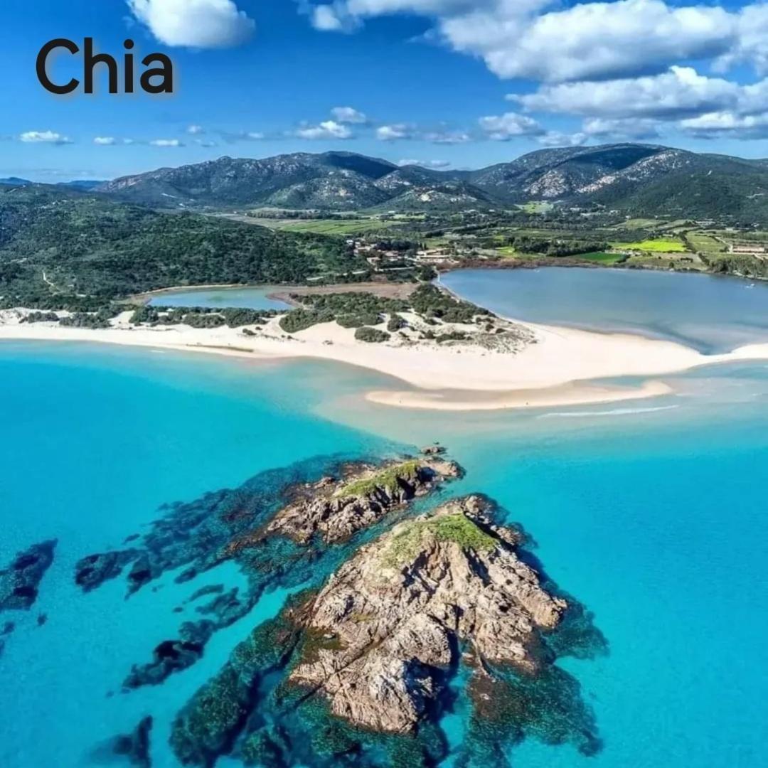 Casa Vacanze Richi&Michi Chia Βίλα Εξωτερικό φωτογραφία