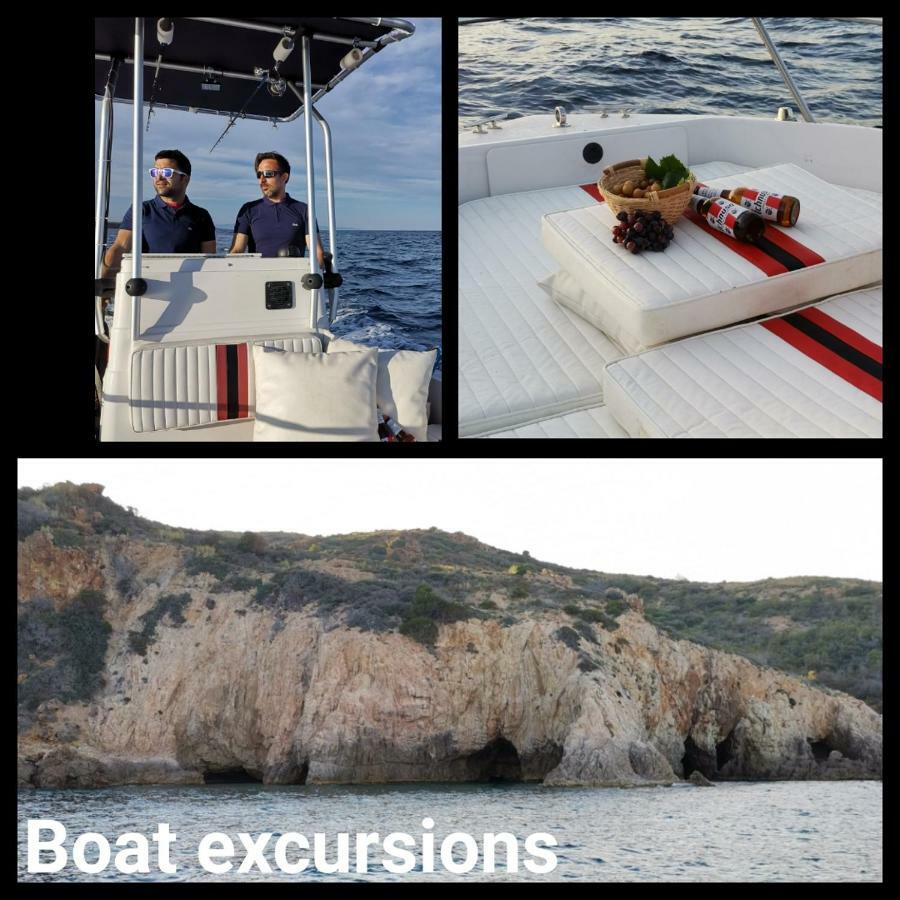 Casa Vacanze Richi&Michi Chia Βίλα Εξωτερικό φωτογραφία